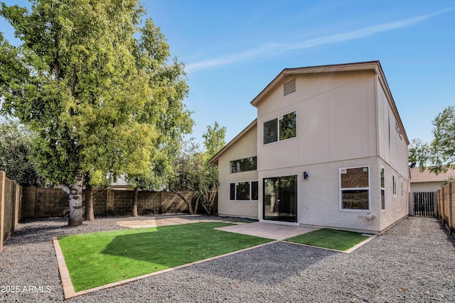 5122 W Mercury Way, Chandler, AZ 85226 - rear view of house with a fenced backyard and a patio