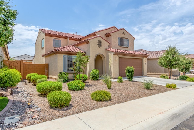 view of mediterranean / spanish-style house