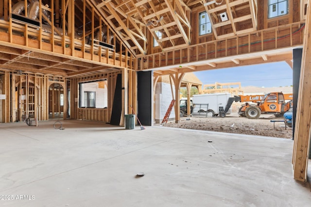 miscellaneous room with a wealth of natural light