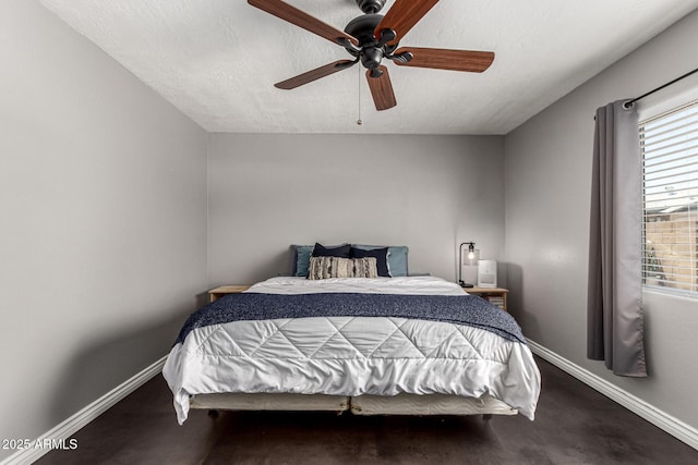 5302 W Poinsettia Dr, Glendale, AZ 85304 - bedroom with carpet flooring, multiple windows, ceiling fan, and a textured ceiling