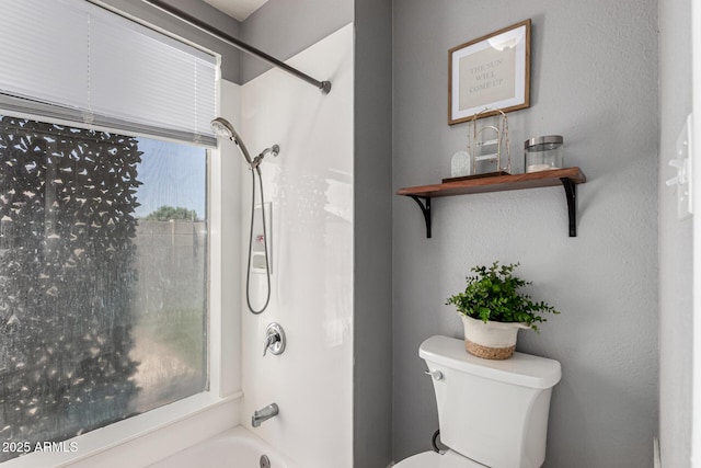 5302 W Poinsettia Dr, Glendale, AZ 85304 - bathroom featuring toilet and  shower combination