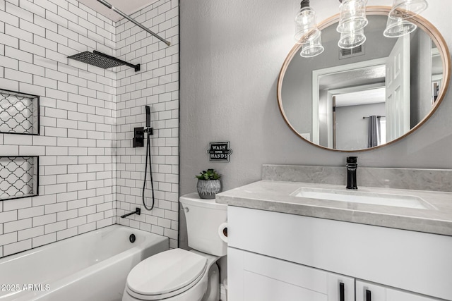 5302 W Poinsettia Dr, Glendale, AZ 85304 - bathroom with vanity and shower / tub combination
