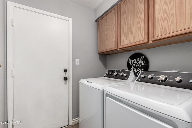 5302 W Poinsettia Dr, Glendale, AZ 85304 - laundry area featuring washer and clothes dryer and cabinet space