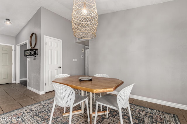 5302 W Poinsettia Dr, Glendale, AZ 85304 - dining space featuring tile patterned floors and a chandelier