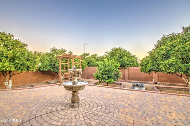 3753 E Ellis St, Mesa, AZ 85205 - view of patio featuring a fenced backyard