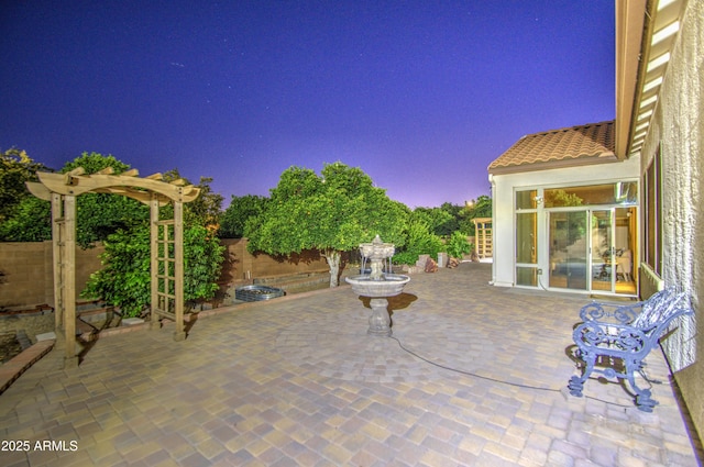 3753 E Ellis St, Mesa, AZ 85205 - view of patio featuring fence