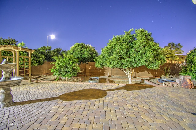 3753 E Ellis St, Mesa, AZ 85205 - view of patio / terrace with a fenced backyard