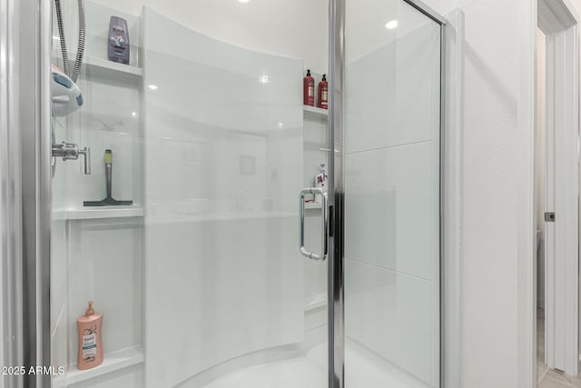 full bath with a stall shower