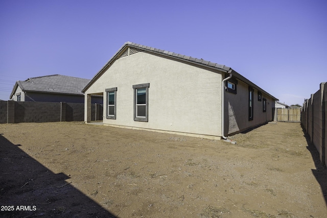 view of rear view of house