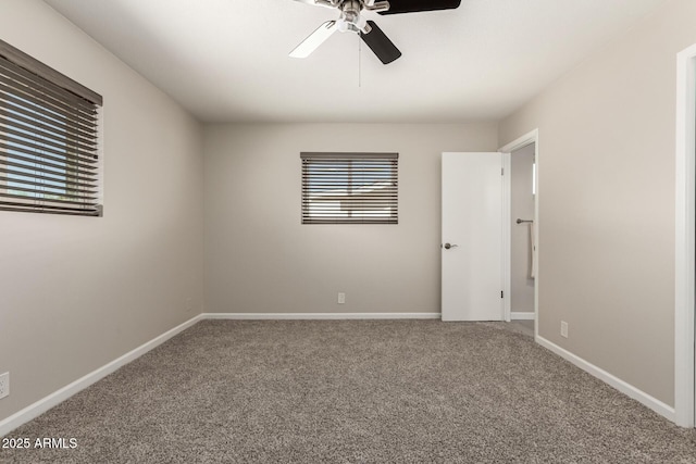 6022 E Colby St, Mesa, AZ 85205 - unfurnished room with carpet flooring and a ceiling fan