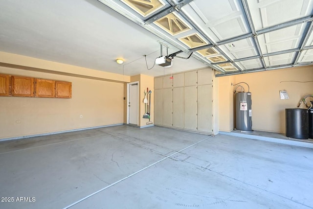 6928 W Oraibi Dr, Glendale, AZ 85308 - garage featuring water heater and a garage door opener