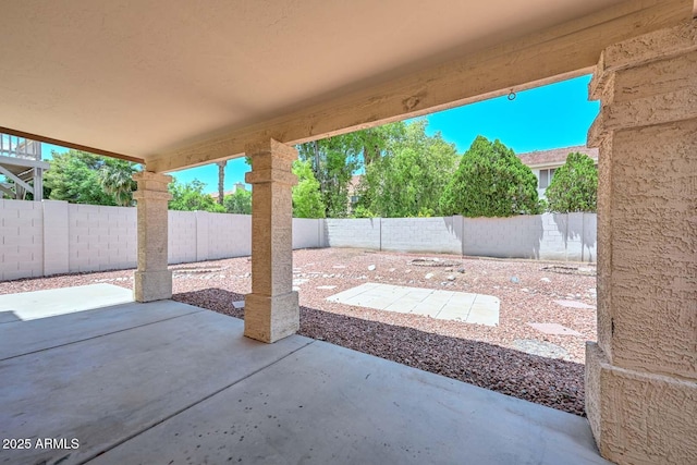 6928 W Oraibi Dr, Glendale, AZ 85308 - fenced backyard featuring a patio area