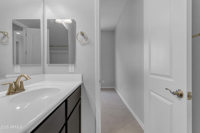 22788 E Orion Way, Queen Creek, AZ 85142 - bathroom with vanity and baseboards
