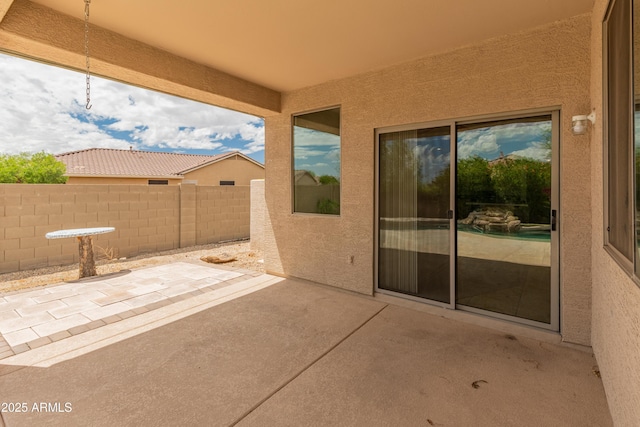39609 N White Tail Ln, Anthem, AZ 85086 - view of patio / terrace featuring fence