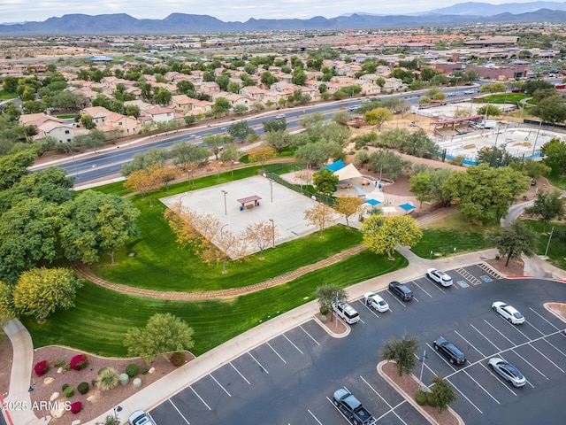 39609 N White Tail Ln, Anthem, AZ 85086 - drone / aerial view with a mountain view
