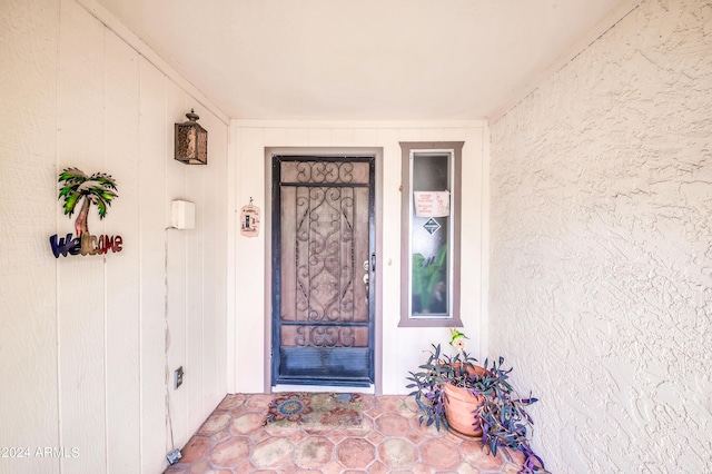 view of entrance to property