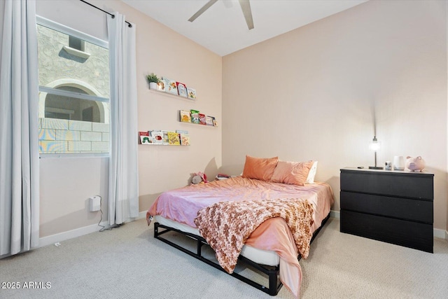 1895 N 141st Ave, Goodyear, AZ 85395 - carpeted bedroom featuring baseboards and ceiling fan