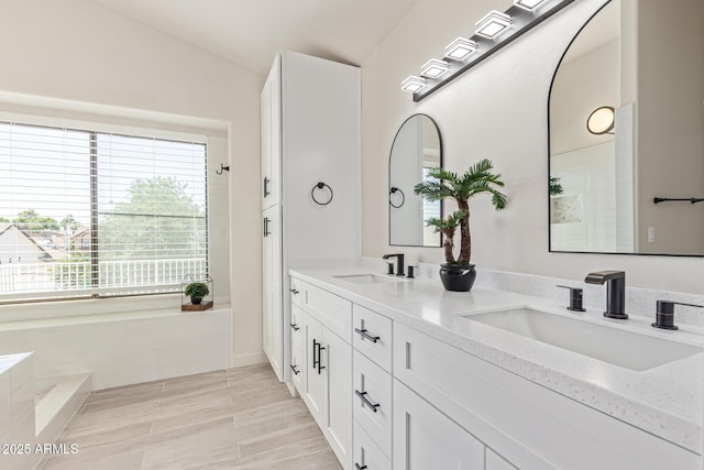 4933 E Downing St, Mesa, AZ 85205 - bathroom featuring double vanity
