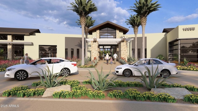 view of property