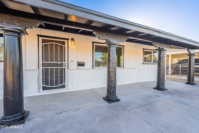 view of property entrance