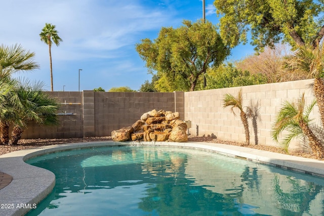 view of pool