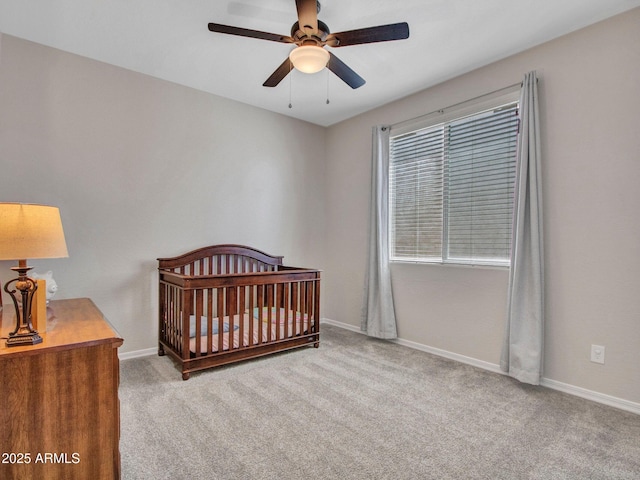 4132 W Tunnel Mine Rd, New River, AZ 85087 - bedroom featuring carpet flooring, a nursery area, and baseboards