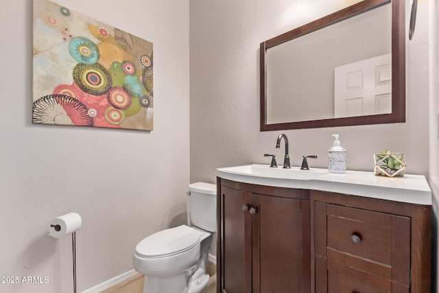 7031 W Lone Tree Trl, Peoria, AZ 85383 - bathroom featuring vanity and toilet