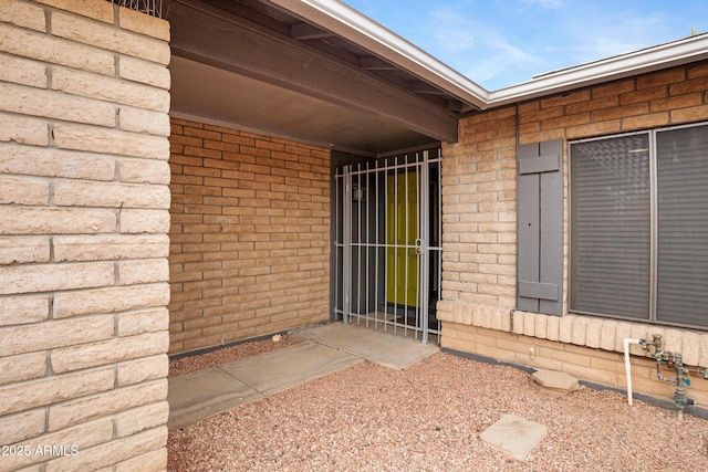 3106 S Extension Rd, Mesa, AZ 85210 - property entrance with brick siding