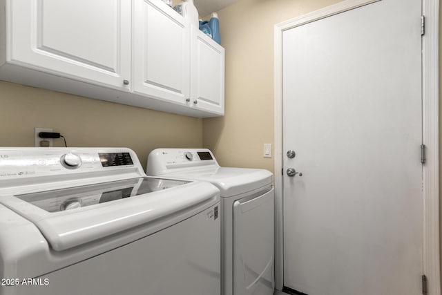 3412 E Kristal Way, Phoenix, AZ 85050 - laundry area featuring washer and dryer and cabinet space