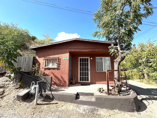 view of rear view of house