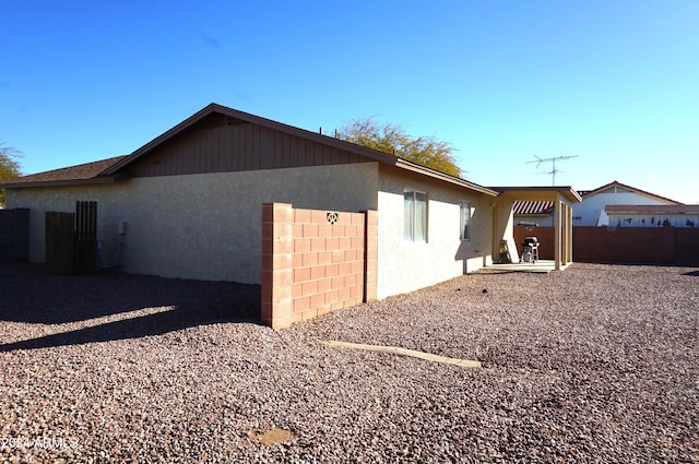 view of property exterior