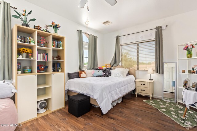 3381 E Canary Way, Chandler, AZ 85286 - bedroom with wood finished floors and baseboards