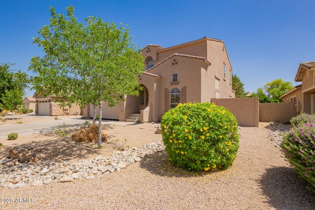 3381 E Canary Way, Chandler, AZ 85286 - view of front of house featuring stucco siding and fence