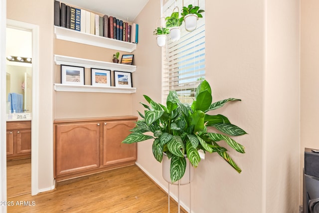 3381 E Canary Way, Chandler, AZ 85286 - detailed view of wood finished floors and baseboards