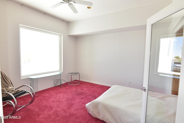 2570 E Manzanita St, Apache Junction, AZ 85119 - bedroom featuring carpet flooring and ceiling fan