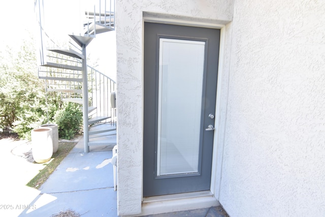 2570 E Manzanita St, Apache Junction, AZ 85119 - property entrance with stucco siding
