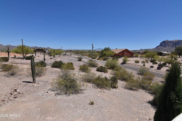 2570 E Manzanita St, Apache Junction, AZ 85119 - view of yard with a mountain view