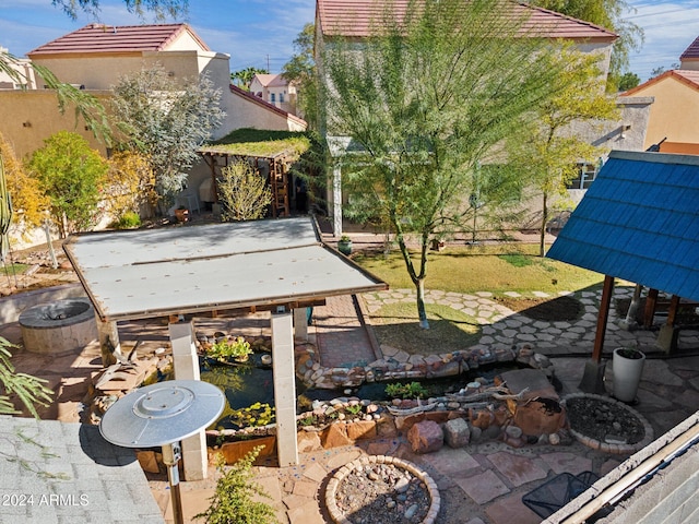 view of patio