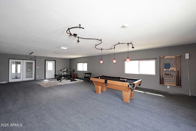 5634 N 39th Ave, Phoenix, AZ 85019 - rec room featuring carpet floors, baseboards, and pool table
