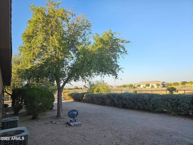 view of home's community with a rural view