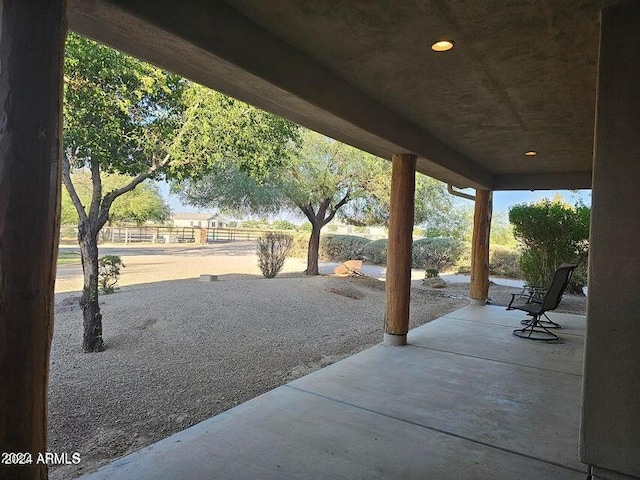 view of patio