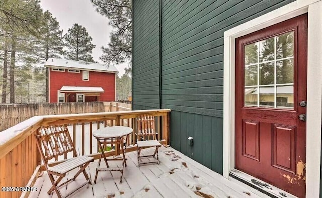 2600 W Old Linden Rd, Show Low, AZ 85901 - deck featuring fence