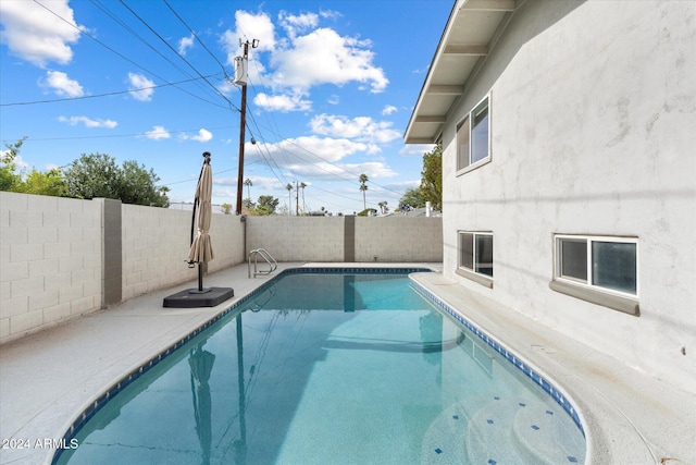 view of swimming pool