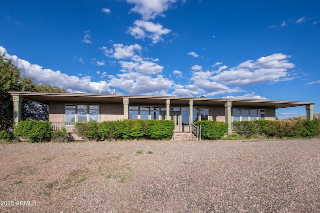 19125 N Lower Territory Rd, Prescott, AZ 86305 - view of front facade with a porch