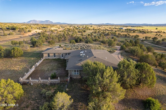 19125 N Lower Territory Rd, Prescott, AZ 86305 - aerial view of property and surrounding area with mountains and rural landscape