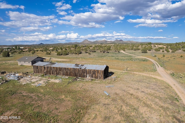 19125 N Lower Territory Rd, Prescott, AZ 86305 - overview of rural landscape featuring a mountainous background