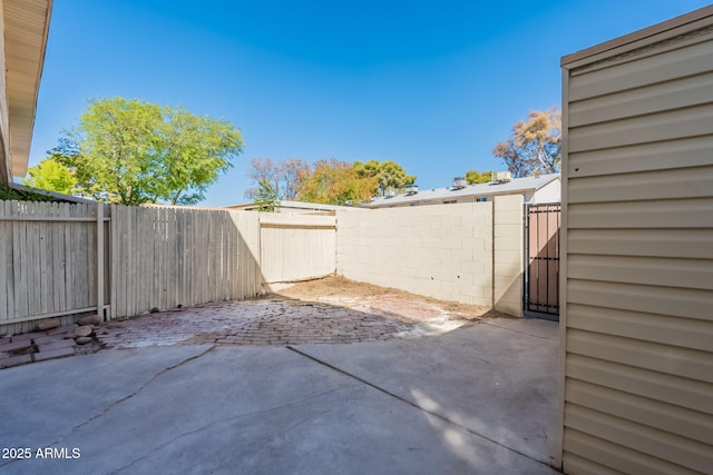1061 E Fremont Dr, Tempe, AZ 85282 - fenced backyard featuring a patio area and a gate