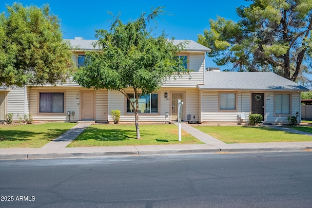 1061 E Fremont Dr, Tempe, AZ 85282 - view of front facade with a front yard