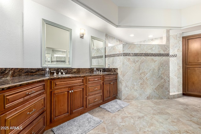 14058 S 24th Way, Phoenix, AZ 85048 - full bath featuring double vanity and walk in shower