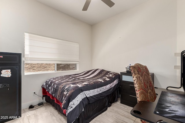 14058 S 24th Way, Phoenix, AZ 85048 - bedroom with a ceiling fan and baseboards